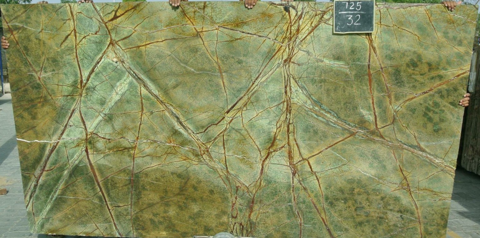 Rain Forest Green Marble 1